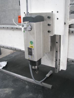 Eje de la refrigeración por aire de madera de las piezas 6Kw HQD ER32 de la máquina del CNC de la dureza