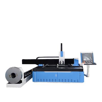Con máquina de corte láser de tubos y tuberías metálicas rotativas 1530 CNC Raycus 6000W 12000W
