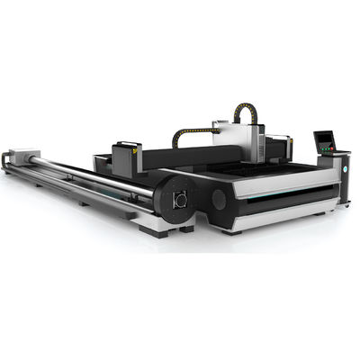Con máquina de corte láser de tubos y tuberías metálicas rotativas 1530 CNC Raycus 6000W 12000W